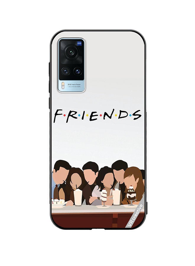 VR CREATIVE Protective Case Cover For Vivo X60 Friends Design Multicolour - Image 1