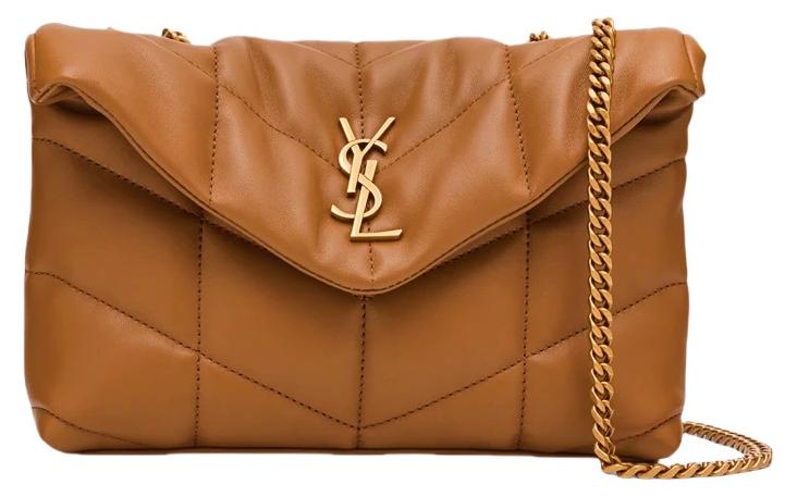 Yves Saint Laurent Lou Puffer Toy YSL Shoulder Bag in Quilted Leather - Image 1