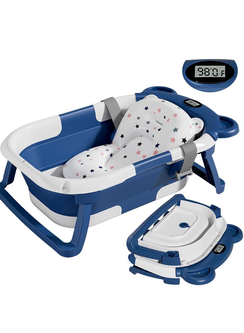 Hanayo Collapsible Baby Bathtub Portable Travel Infant Tub - Image 1