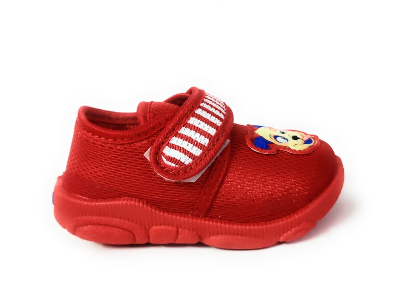 Coolz Kids Chu-Chu Sound Musical First Walking Shoes Star-01 for Baby Boys and Baby Girls for 9-24 Months (Red, 12_Months) - Image 2