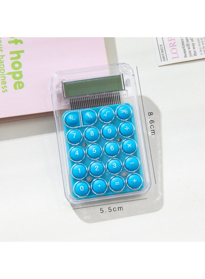 New High-looking Mini Candy-colored Computer Student Exam Work Study Handheld Mini Calculator