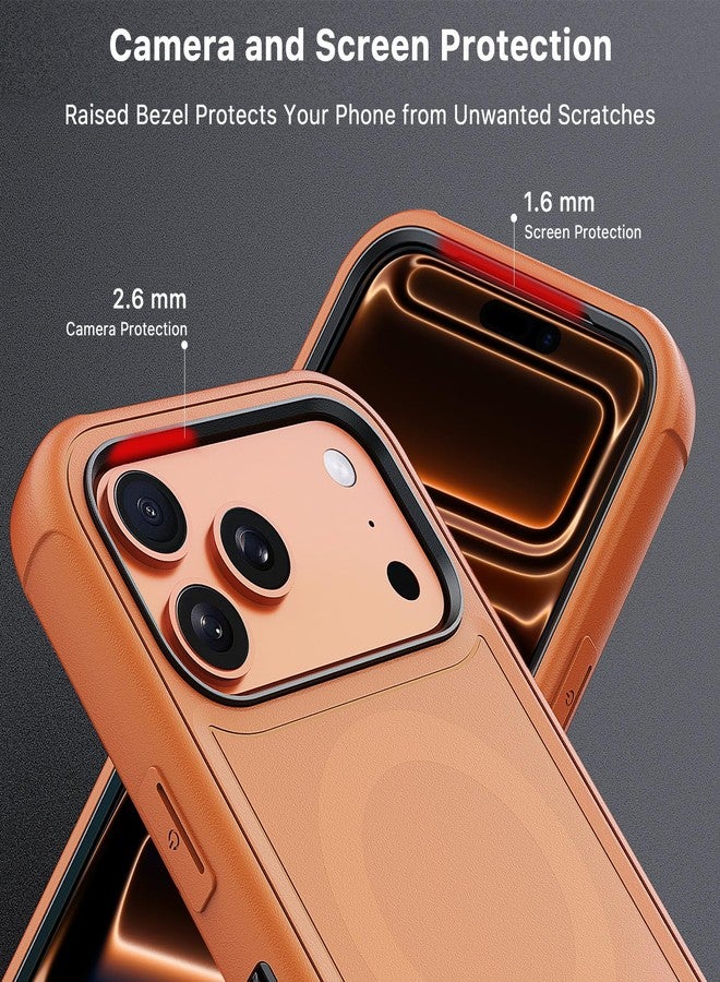جراب M MYBAT PRO لهاتف iPhone 17 Pro Max مع مشبك حزام، جراب Maverick Series 17 Pro Max [متوافق مع Magsafe] مع واقي شاشة، مقاوم للصدمات، مع مسند قابل للدوران 360 درجة، حماية فائقة - Image 4