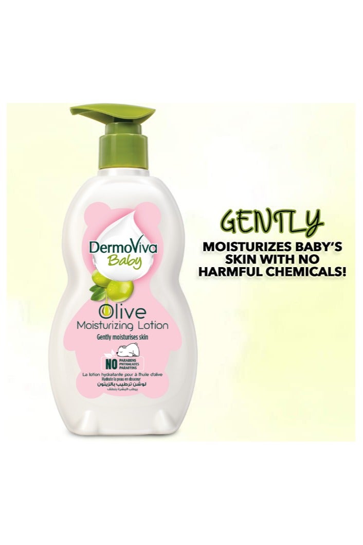 DermoViva Olive Moisturizing Baby Lotion  Value Pack - Image 2
