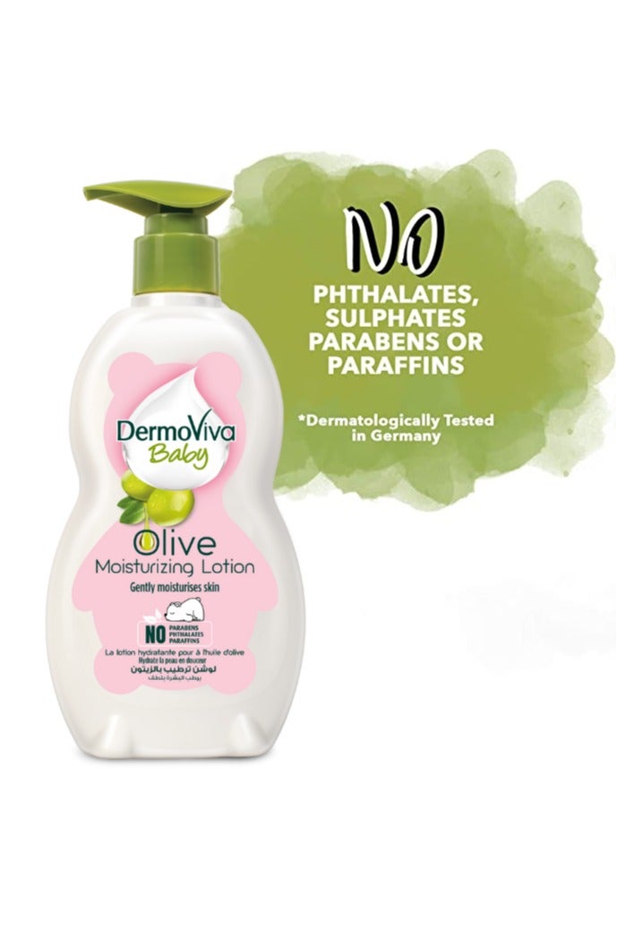 DermoViva Olive Moisturizing Baby Lotion  Value Pack - Image 4