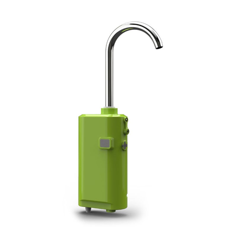 Fishing Oxygenation Air Pump Green Touchless Sensor 3 Modes Free Switchable Pumping Oxygenation - Clip-On Design Intelligent Water Oxygen Pump for Outdoor Fishing - Image 1
