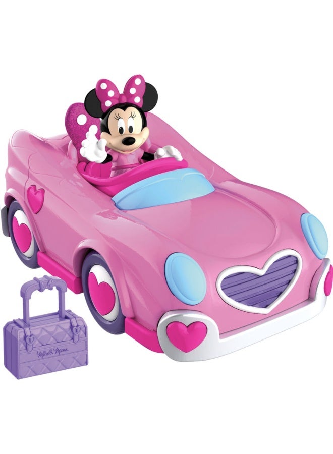 Disney Junior Minnie Mouse Vehicle & Figure Set - Car (7.62 cm, Pink) - Image 2