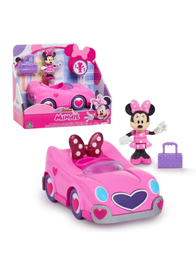 Disney Junior Minnie Mouse Vehicle & Figure Set - Car (7.62 cm, Pink) - Image 3
