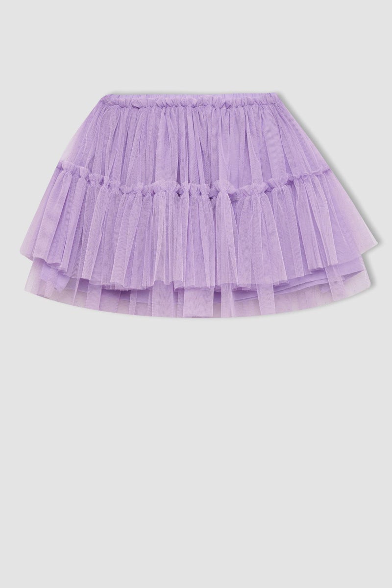 DeFacto Girl Regular Fit Knitted Skirt  - Image 5
