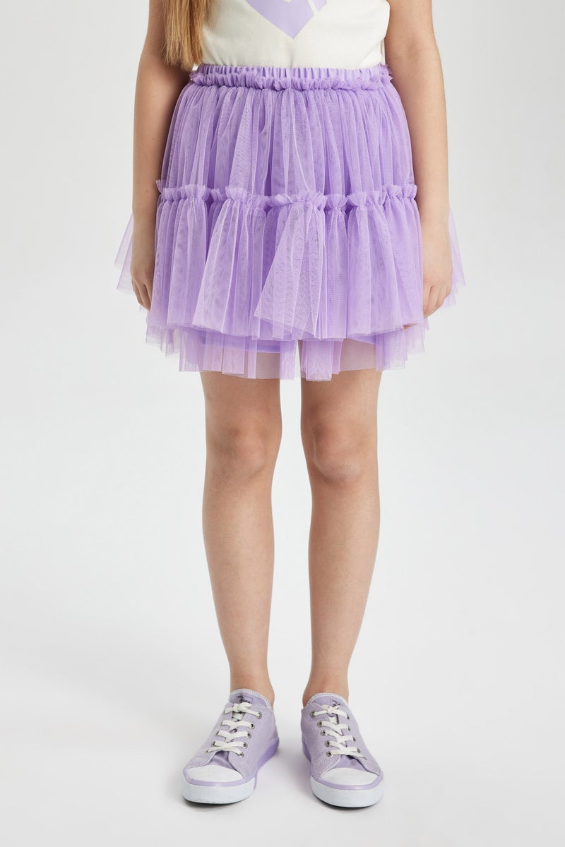 DeFacto Girl Regular Fit Knitted Skirt  - Image 3