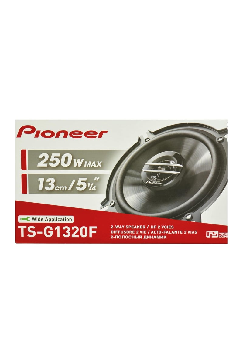 Pioneer TS-G1320F 5.25" 2-Way Coaxial Audio Car Speakers | Nominal Power 35W, - Image 4
