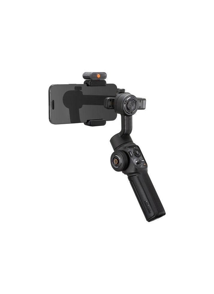 Zhiyun Zhiyun Smooth 5S AI 3-Axis Smartphone Gimbal (Black) - Professional Stabilizer for Vlogging & Mobile Filmmaking  - Image 2