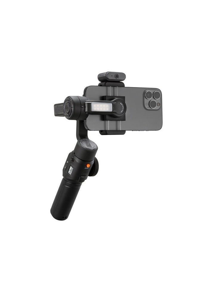 Zhiyun Zhiyun Smooth 5S AI 3-Axis Smartphone Gimbal (Black) - Professional Stabilizer for Vlogging & Mobile Filmmaking  - Image 3