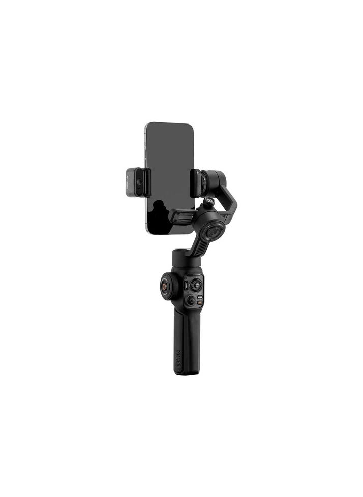 Zhiyun Zhiyun Smooth 5S AI 3-Axis Smartphone Gimbal (Black) - Professional Stabilizer for Vlogging & Mobile Filmmaking  - Image 4