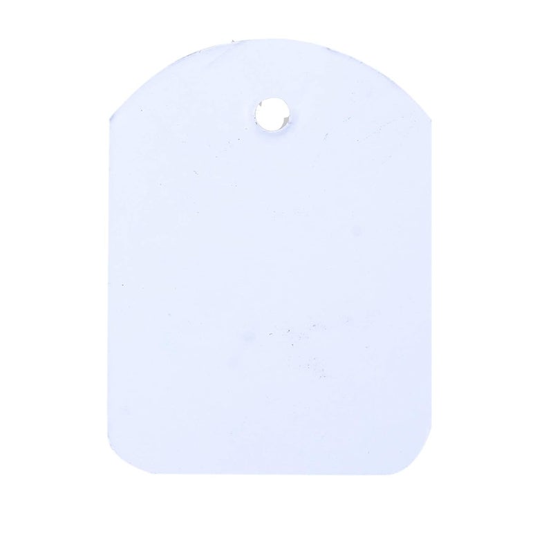 Atmiyamart Online Plain Paper Tag Without Thread White Blank Label Clothes Write Message Price 30X40Mm Around 950Pcs - Image 1