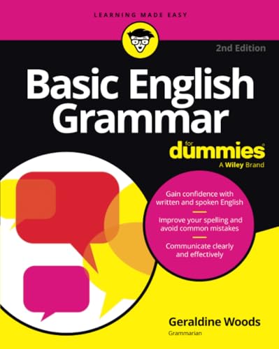 Basic English Grammar For Dummies Us 2Nd Edition