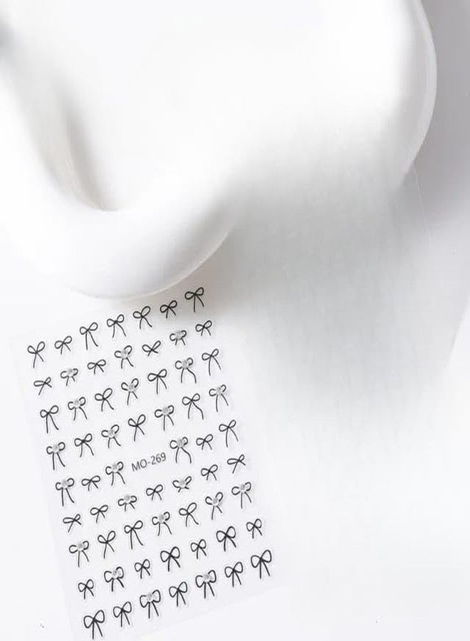 BOTIST 5D Self-Adhesive Nail Art Stickers - Magic for Women and Girls DIY Design Artificial ail Art Stickers Nail Art Designs for Girls (Ribbon) - Image 3
