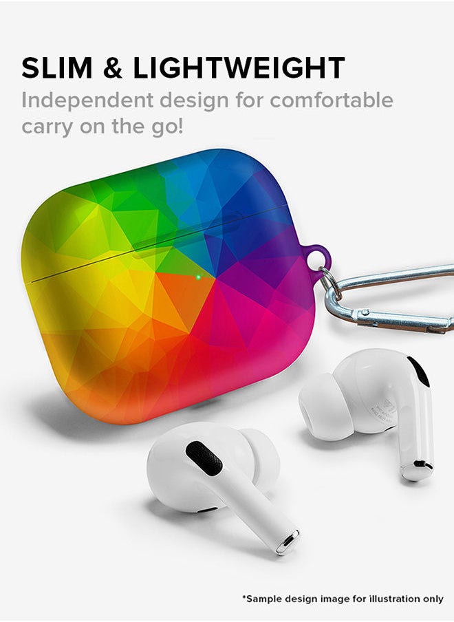 Stylizedd - StylePods Case for Airpods 3rd Gen Case With Anti-Lost Keychain - Paper Planes - Image 1