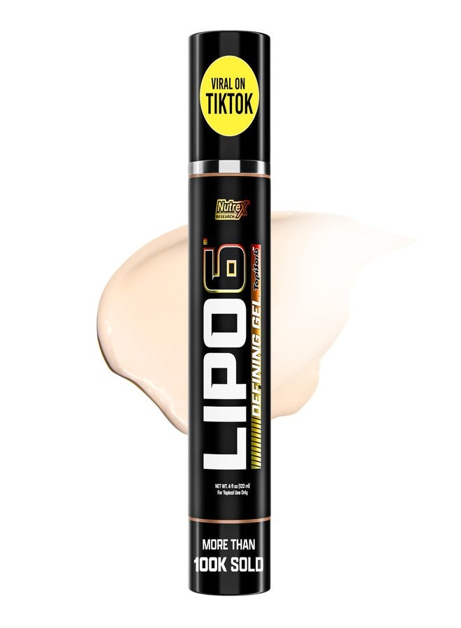 Nutrex Research جيل ليبو-6 المحدد | كريم ساخن لتعزيز التعرق لتوحيد لون البشرة، وشدها، وتماسكها | يعزز الدورة الدموية والتعرق - Image 1