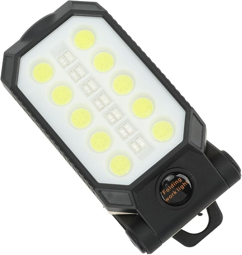 Magnetic Rechargeable LED Work Light Adjustable Angle IP66 COB Lamp For Car Maintenance Camping - Image 3