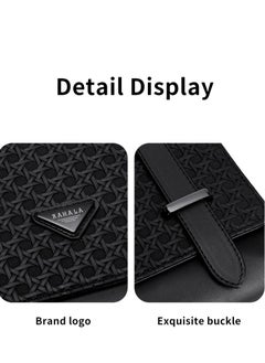 9503-4 Leather Modern Shoulder Work Travel Everyday Use Organized Stylish Crossbody bag - Black - pzsku/Z2D585D14928059C50C8FZ/45/_/1740939324/e6ded7f8-112b-46b0-af31-0b634dd984a1