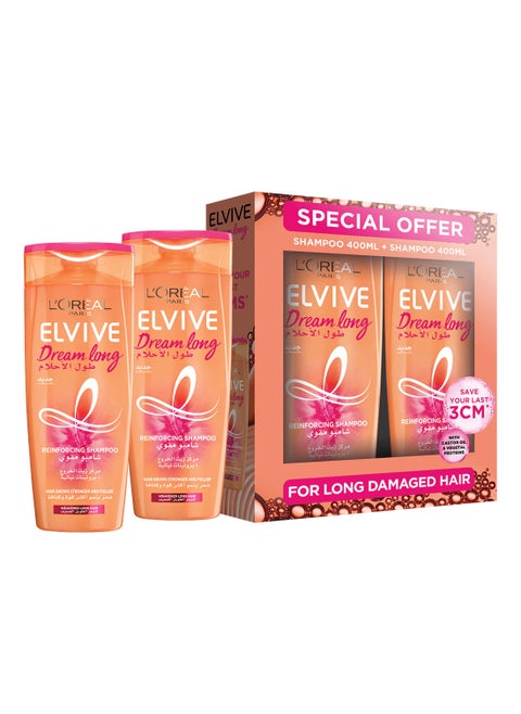 Elvive Dream Long Shampoo Twin Pack