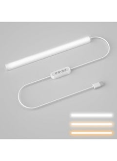 Hoteon Hoteon Led Under Cabinet Light, Closet Light with 3 Color Modes(3000K/4000K/5700K), 10 Level Brightness, 7W USB Plug Batten Light, Counter Light, Desk Light (Pack of 1)  - Image 1