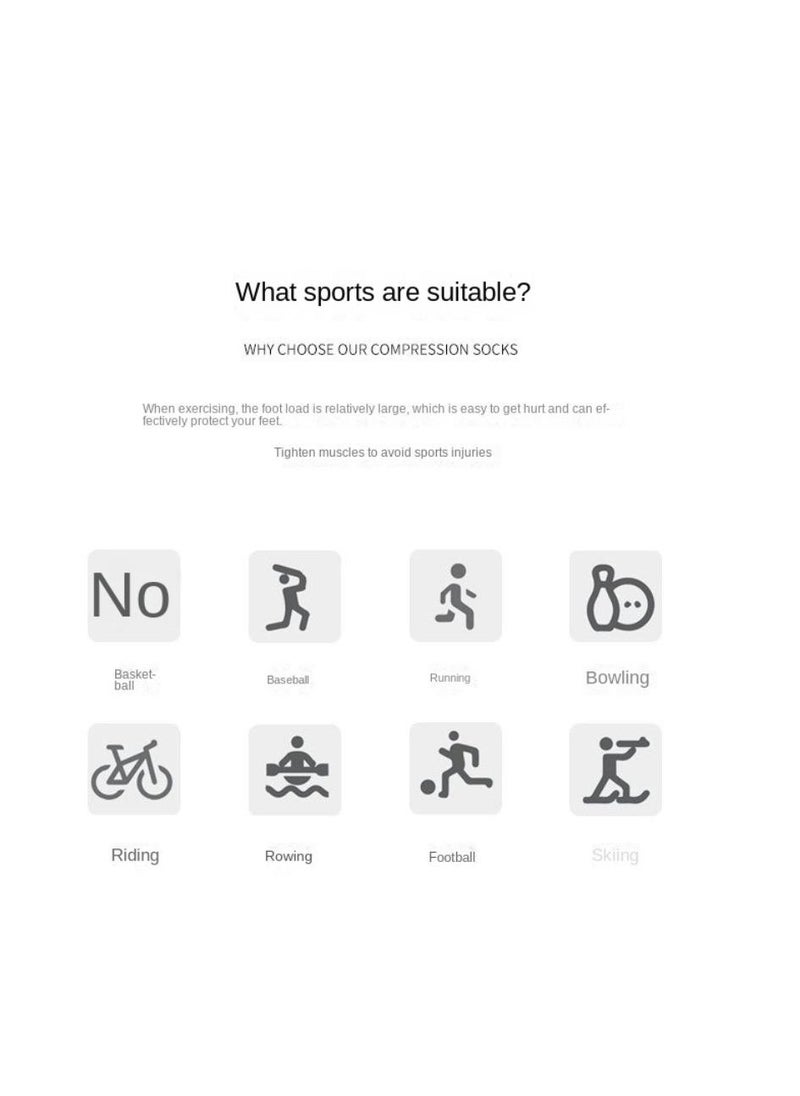 Y&D Non Slip Towel Bottom Thickened Sports Long Tube Sweat Absorbent Riding Socks  - Image 4