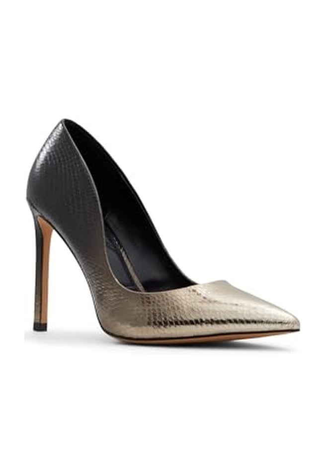 ALDO Women's Lala Pump, Black/Gold Multi, 8 - Image 1