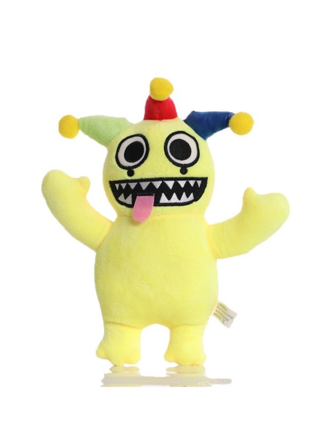Banban Garden Doll Plush Toy Children's Doll Gift (Yellow Big Mouth Clown) - Image 1