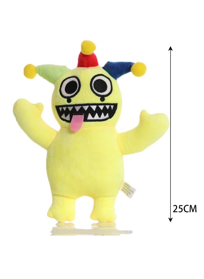 Banban Garden Doll Plush Toy Children's Doll Gift (Yellow Big Mouth Clown) - Image 2