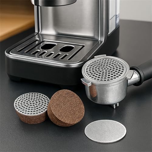 Flavizo 51mm Espresso Puck Screen,Double Layer Coffee Filter Mesh, Stainless Steel Portafilter Mesh, Brewing Accessory for Consistent Extraction and Easy Cleaning - Image 5