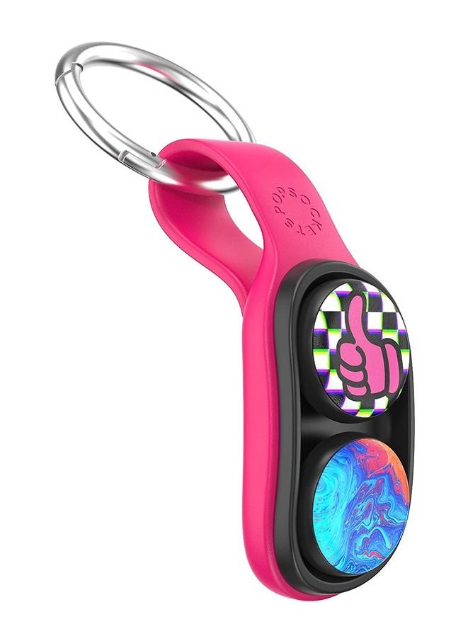 Muyixin - Pop Sockets Pop Puck Trick Magnet and Fidget Toy Pink Punk - Image 1