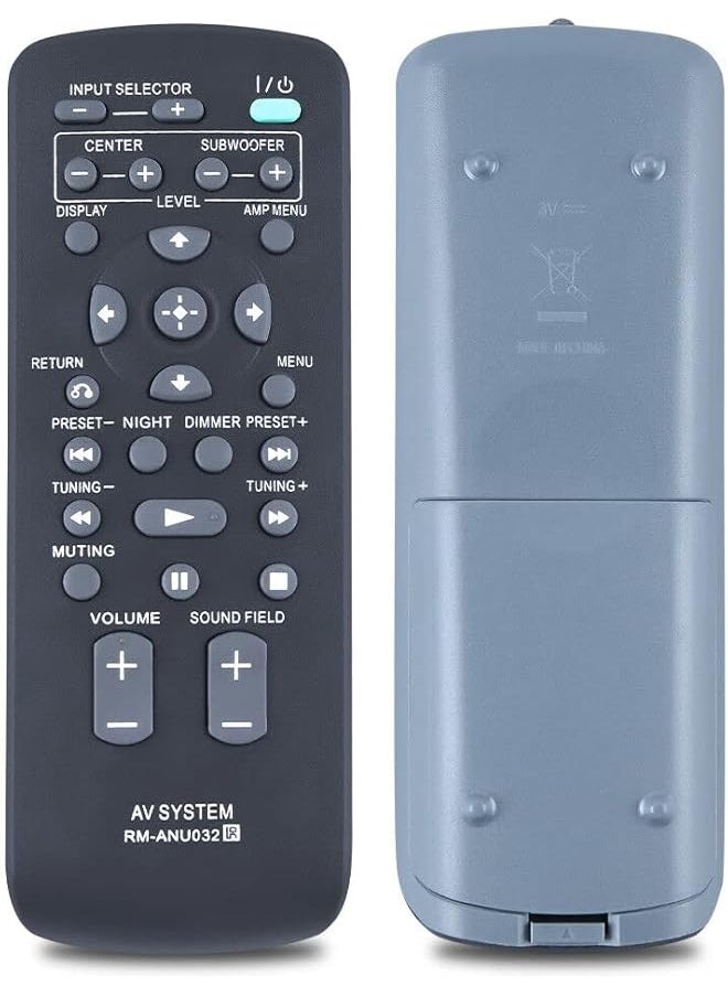 erorex - Rm Anu032 Replacement Remote Control Fit For Sony Rht G950 Rht G900 Rht G11 Rht G15 Home Theater System - Image 1