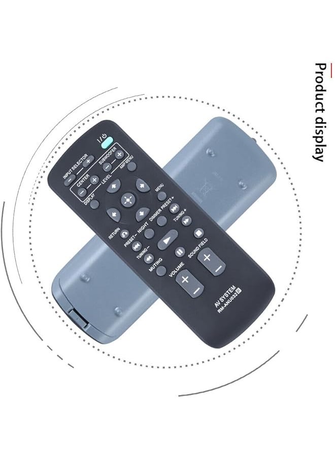 erorex - Rm Anu032 Replacement Remote Control Fit For Sony Rht G950 Rht G900 Rht G11 Rht G15 Home Theater System - Image 1