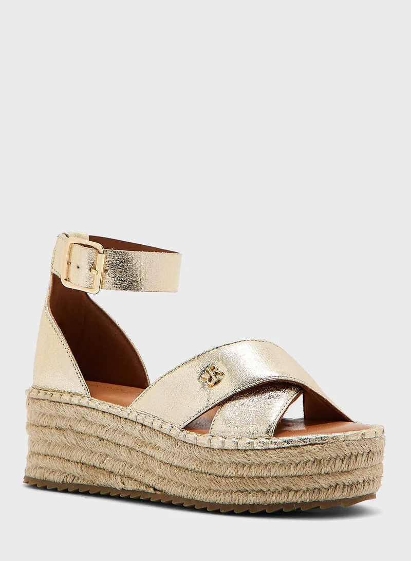 RIVER ISLAND Two Part Espadrille Flatform