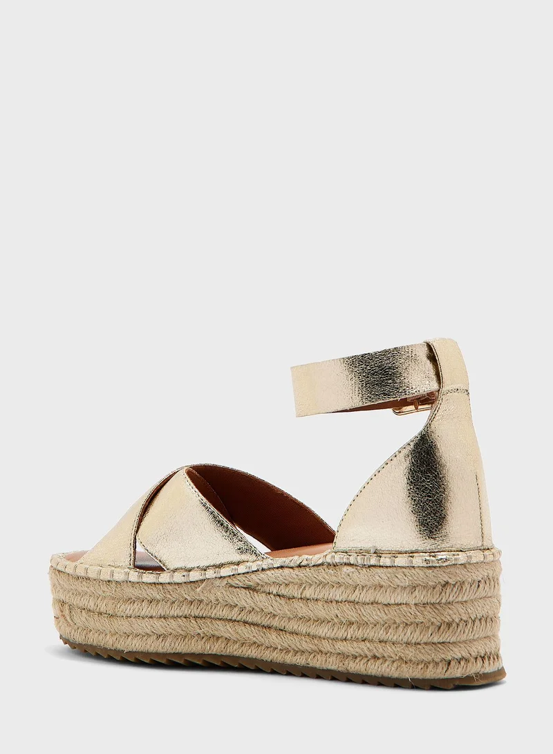 RIVER ISLAND Two Part Espadrille Flatform