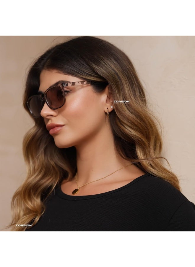 نظارات شمسية رجالية ونسائية بتصميم رياضي عتيق مضادة للأشعة فوق البنفسجية - Image 3