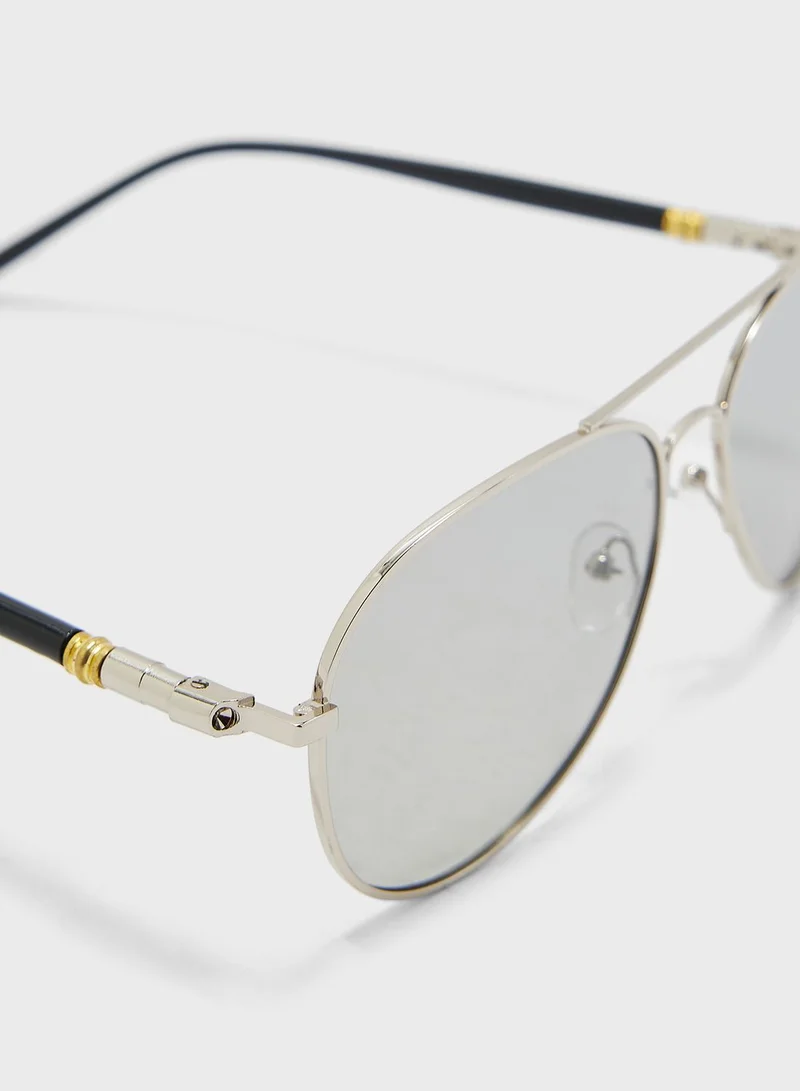 Seventy Five Polarized Aviator Sunglasses