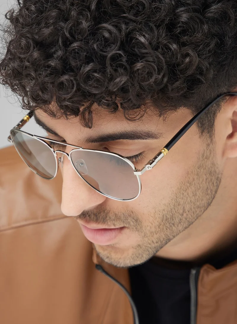 Seventy Five Polarized Aviator Sunglasses