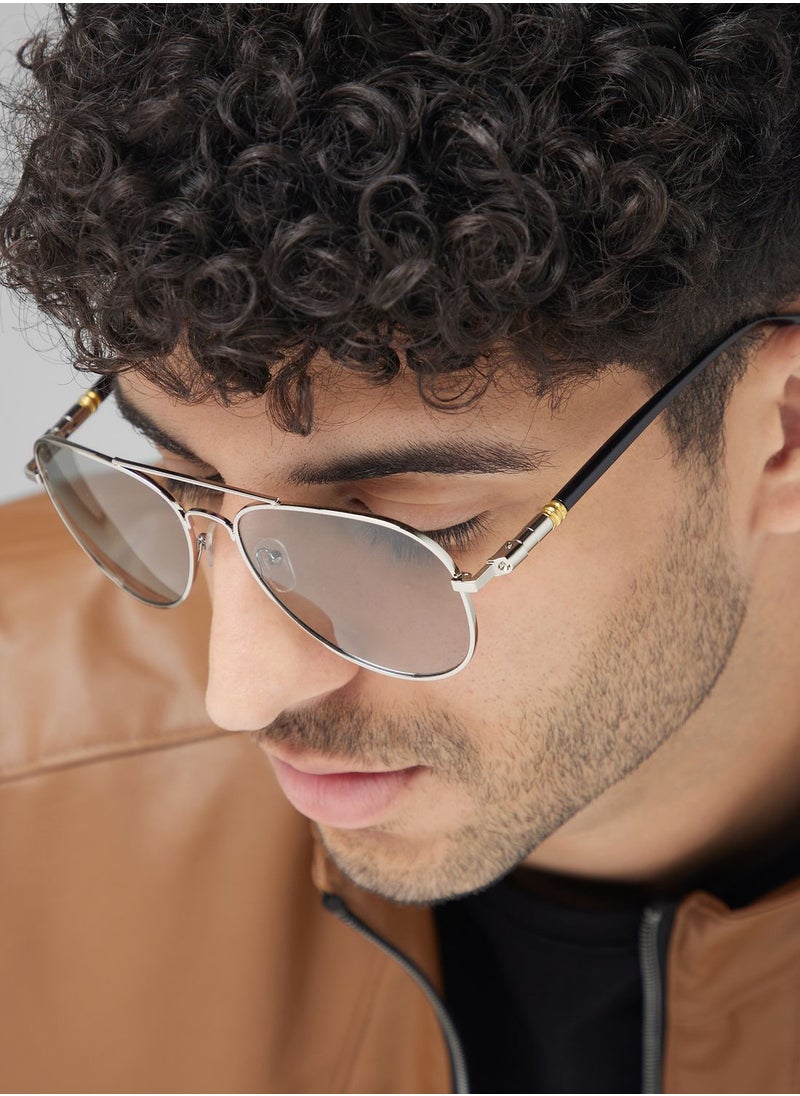 Seventy Five - Polarized Aviator Sunglasses - Image 1