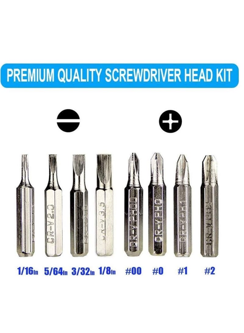 Screwdriver Set Precision Magnetic DIY Sets Mini Ideal for Eyeglass Watch Electronic Devices Game Controllers - Image 4