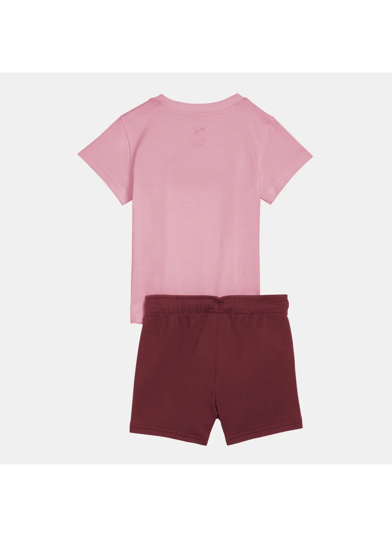 PUMA Kids' Minicats Essentials T-Shirt and Shorts Set