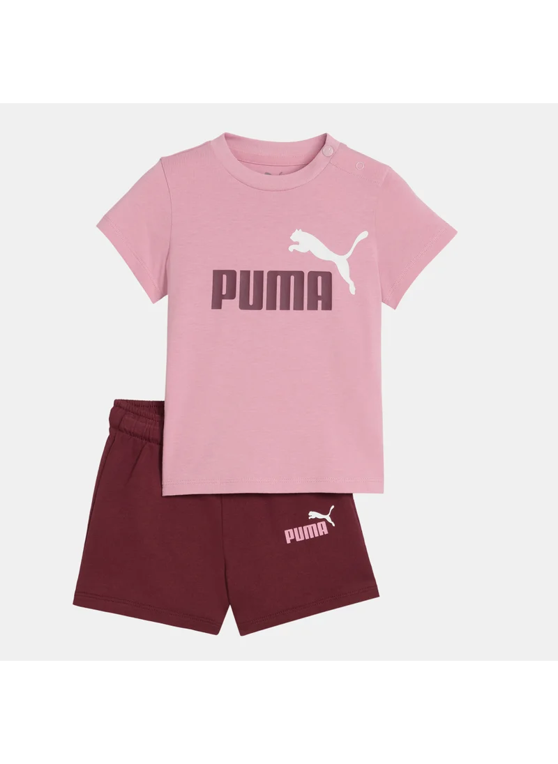 PUMA Kids' Minicats Essentials T-Shirt and Shorts Set