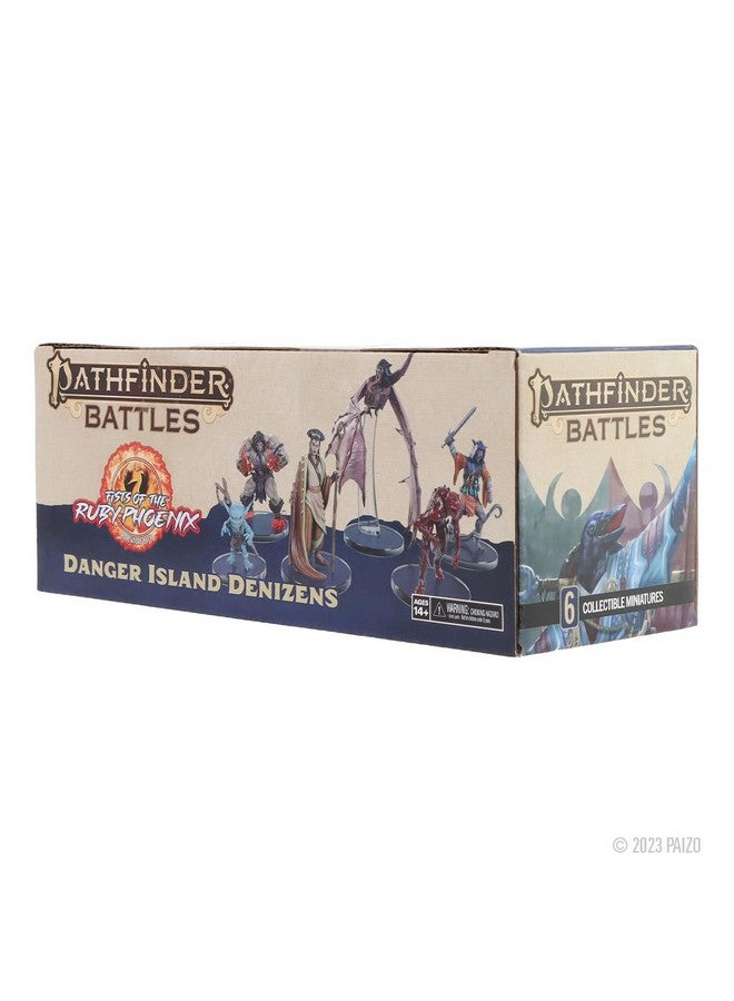WiZKiDS WizKids Pathfinder Battles: Fists of The Ruby Phoenix - Danger Island Denizens Boxed Set  - Image 2
