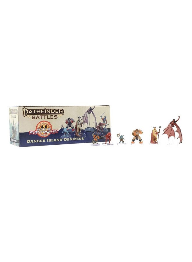 WiZKiDS WizKids Pathfinder Battles: Fists of The Ruby Phoenix - Danger Island Denizens Boxed Set  - Image 1