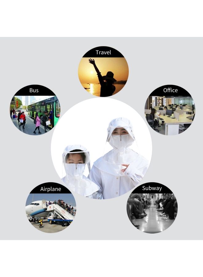 NIBEMINENT UV-Resistant Hat Protective Cover Sun Cap - Image 5