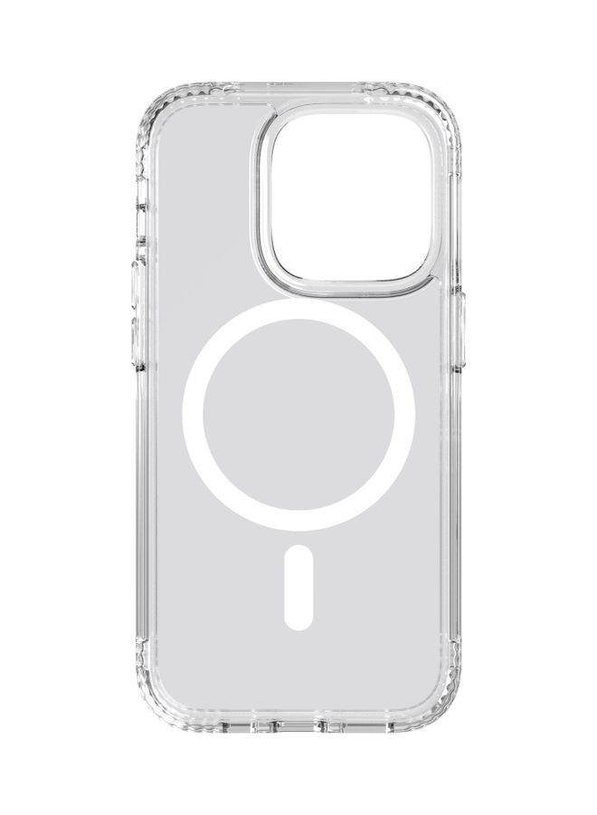 tech21 Evo Clear iPhone 14 Pro Case Cover with MagSafe and 12 Feet Drop Protection - Crystal Clear Crystal Clear - Image 2