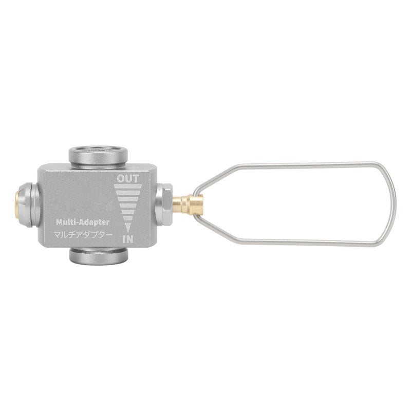 Gas Canister Refill Adapter: Premium Aluminum Alloy, Lightweight Portable, Safe Pressure Release Valve - Outdoor Gas Adapter for Camping Hiking Fishing Outdoor Cooking - Image 3