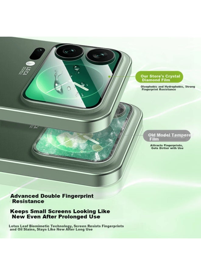 Australian Wave Aolang Xiaomi 17pro Rear Screen Tempered Glass Film Transparent Protective Back Screen Protector Anti-scratch Anti-drop Full Coverage - Image 2