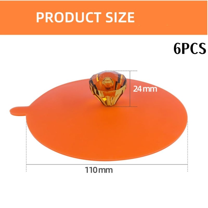 Silicone Cup Covers: Airtight Reusable Drink Lids - BPA-Free Silicone Mug Lids for Home Kitchen Travel Storage

：、，BPA-Free，，、。 - Image 2